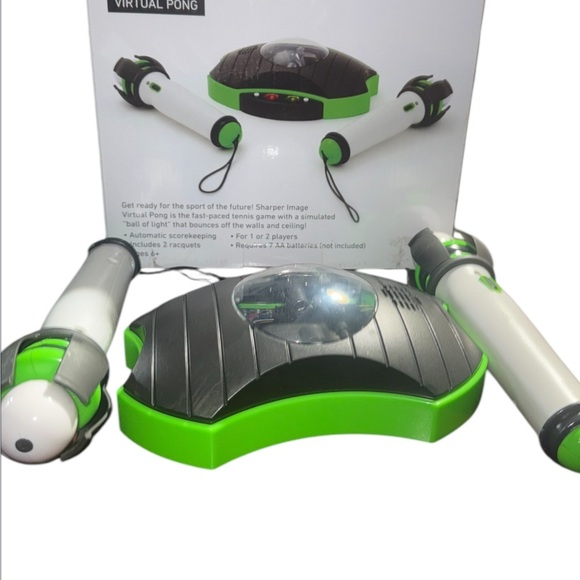 Sharper Image Virtual Pong Game - Picture 1 of 3